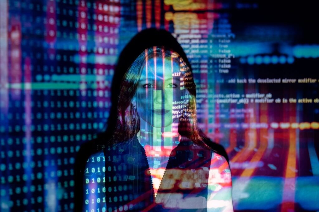 AI automation tools code on screen